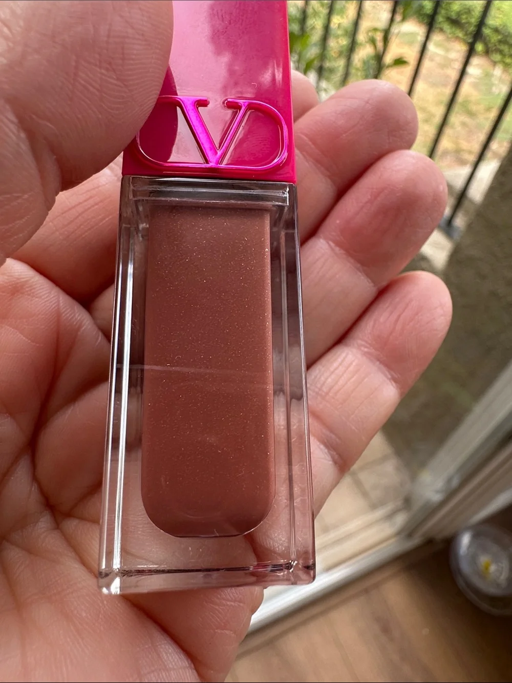 NIB Valentino puffer gloss in Warm it Up